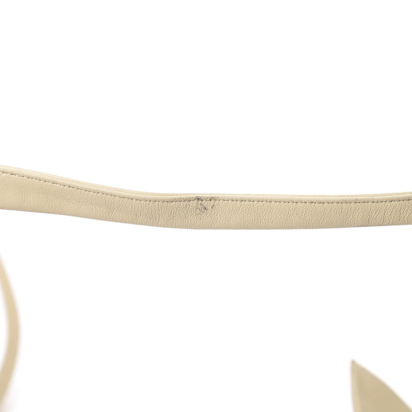 Vendome Nappa Bianca 85 Platform Sandals 38 Light Cream