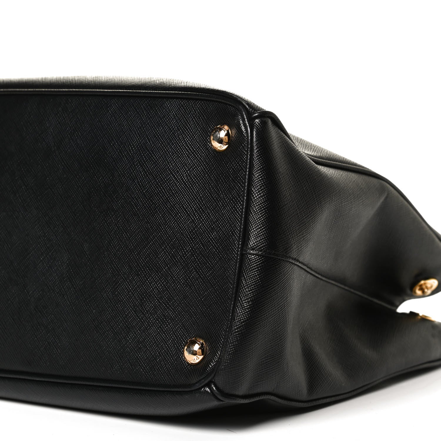 Prada Saffiano Small Galleria Double Zip Tote Black 10 of 10