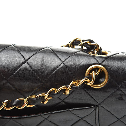 Chanel Lambskin Quilted Small Double Flap Black 15 of 15