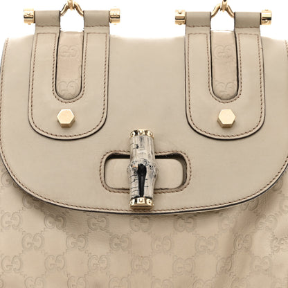 Gucci Guccissima Pop Bamboo Top Handle Tote Off White 8 of 28