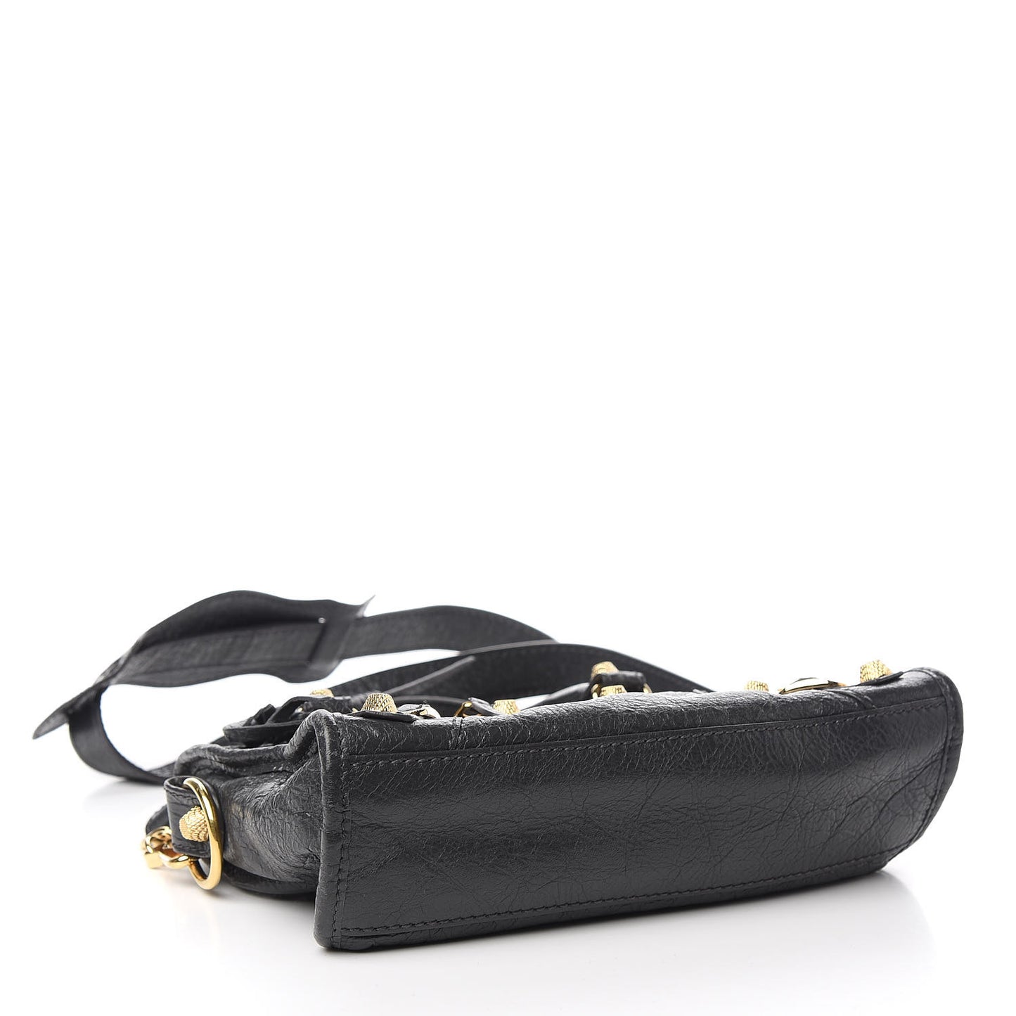 Agneau Giant 12 Gold Hardware Mini City Gris Fossile