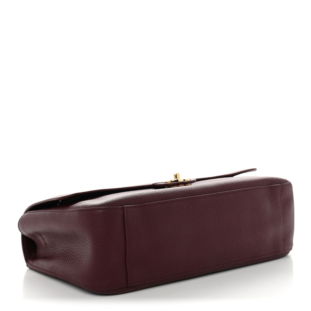 Chanel Grained Calfskin Small Souplissimo Maxi Flap Burgundy 4 of 10