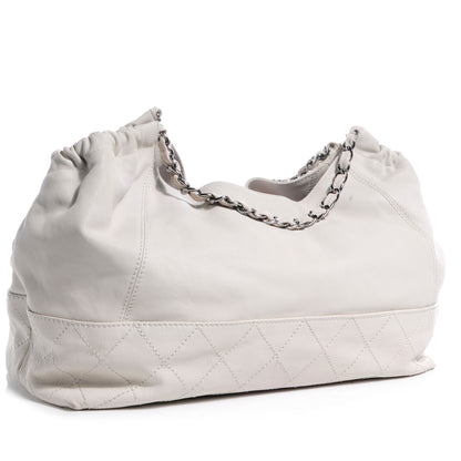 Chanel Calfskin Baby Coco Cabas White 3 of 7