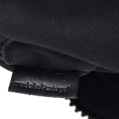 Louis Vuitton Taurillon Monogram Uniformes Solar Ray Soft Pochette Volga Belt Bag Black 6 of 8