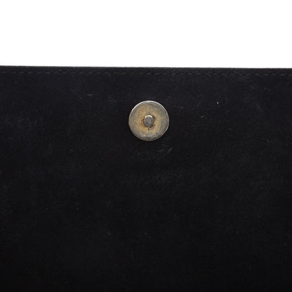 Saint Laurent Metallic Pony Hair Calfskin Embossed Large Belle De Jour Clutch Bronze 8 of 11