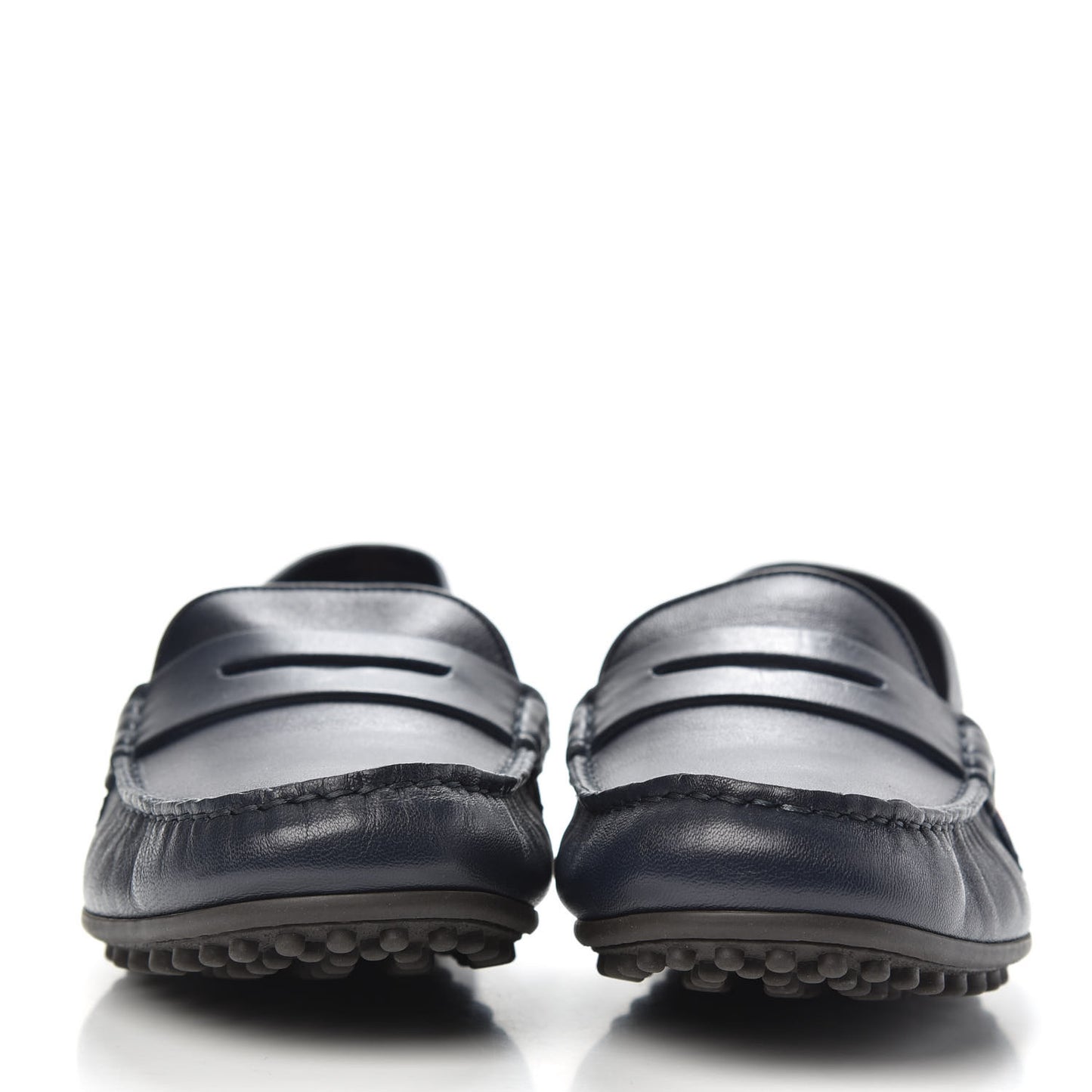 Nappa Web Mens Kanye Driver Loafers 7 Blue