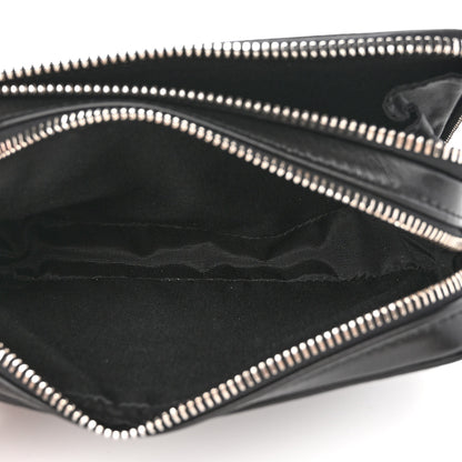 Christian Dior Calfskin Oblique Galaxy Perforated Messenger Black Multicolor 6 of 12