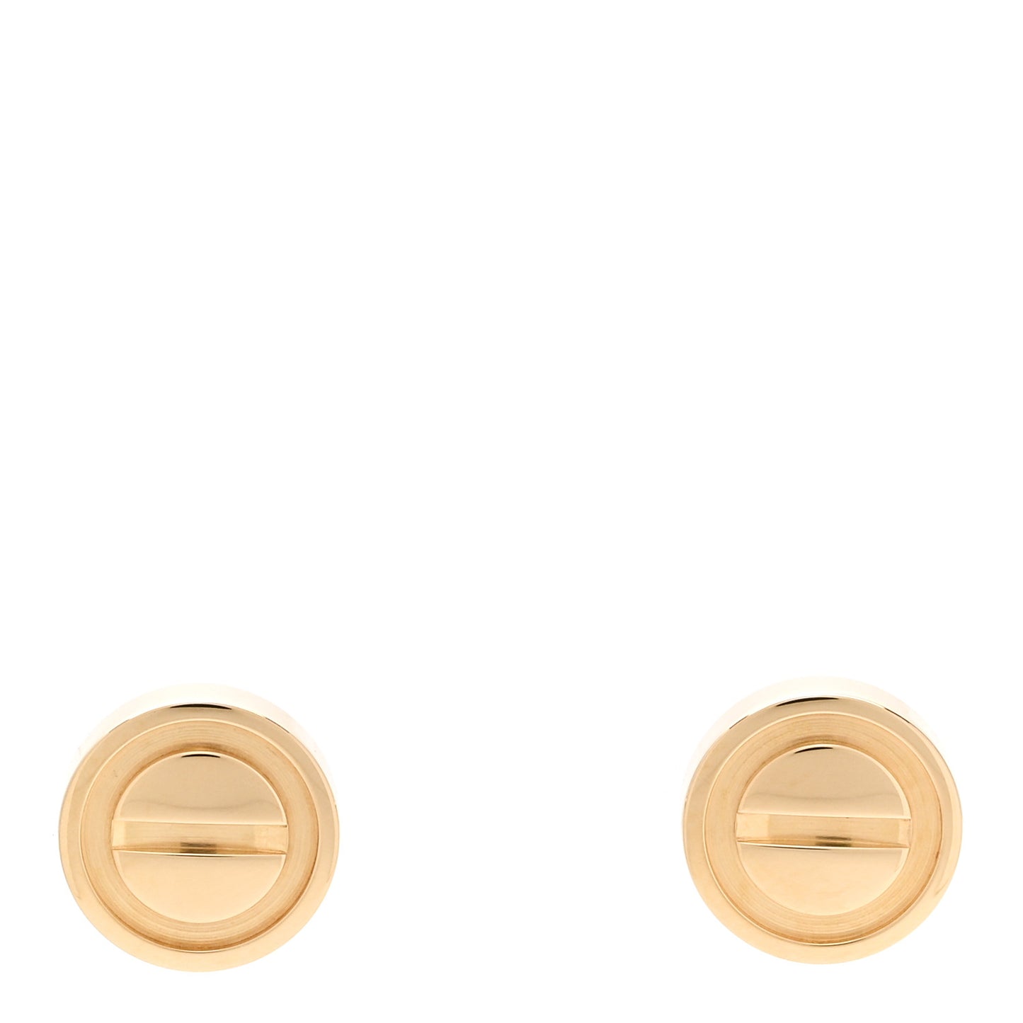 18K Yellow Gold LOVE Earrings