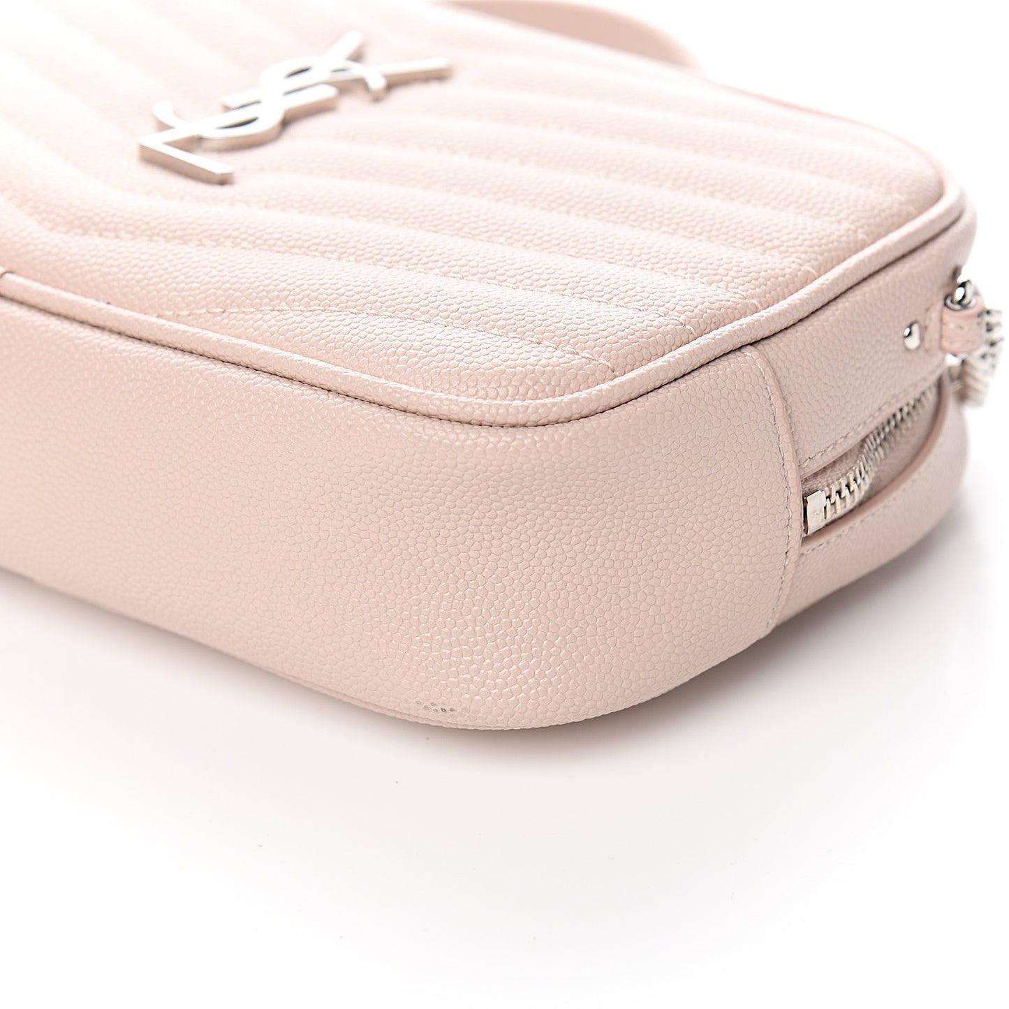 Grain De Poudre Matelasse Monogram Mini Lou Camera Bag Marble Pink