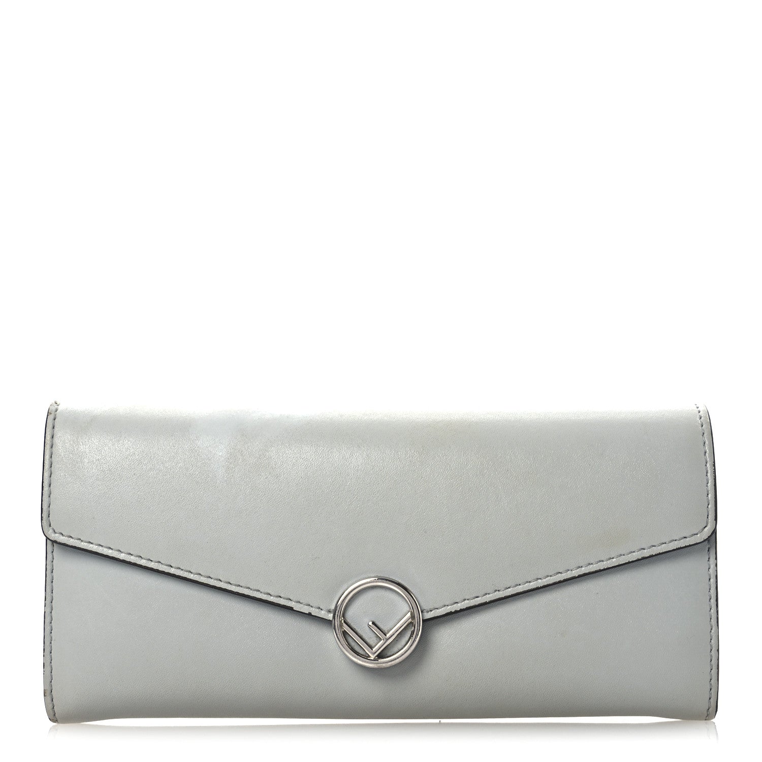 Fendi Vitello Cruise F is Fendi Continental Envelope Wallet  Perla 1 of 12