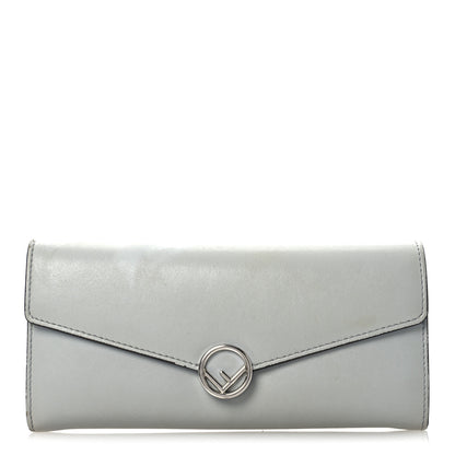 Fendi Vitello Cruise F is Fendi Continental Envelope Wallet  Perla 1 of 12