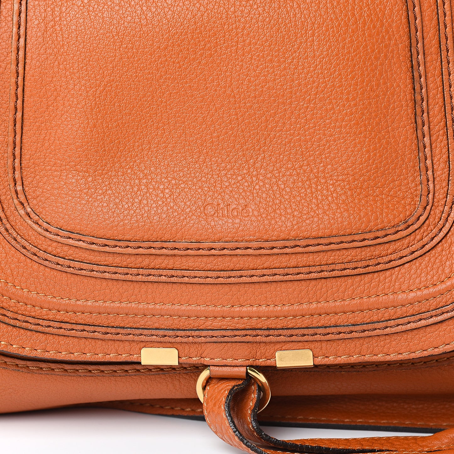 Calfskin Medium Marcie Satchel Indian Summer