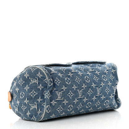 Louis Vuitton Monogram Denim Neo Speedy Blue 4 of 14
