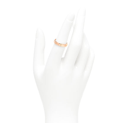 Cartier 18K Pink Gold 3.5mm LOVE Wedding Band Ring 53 6.5 2 of 4