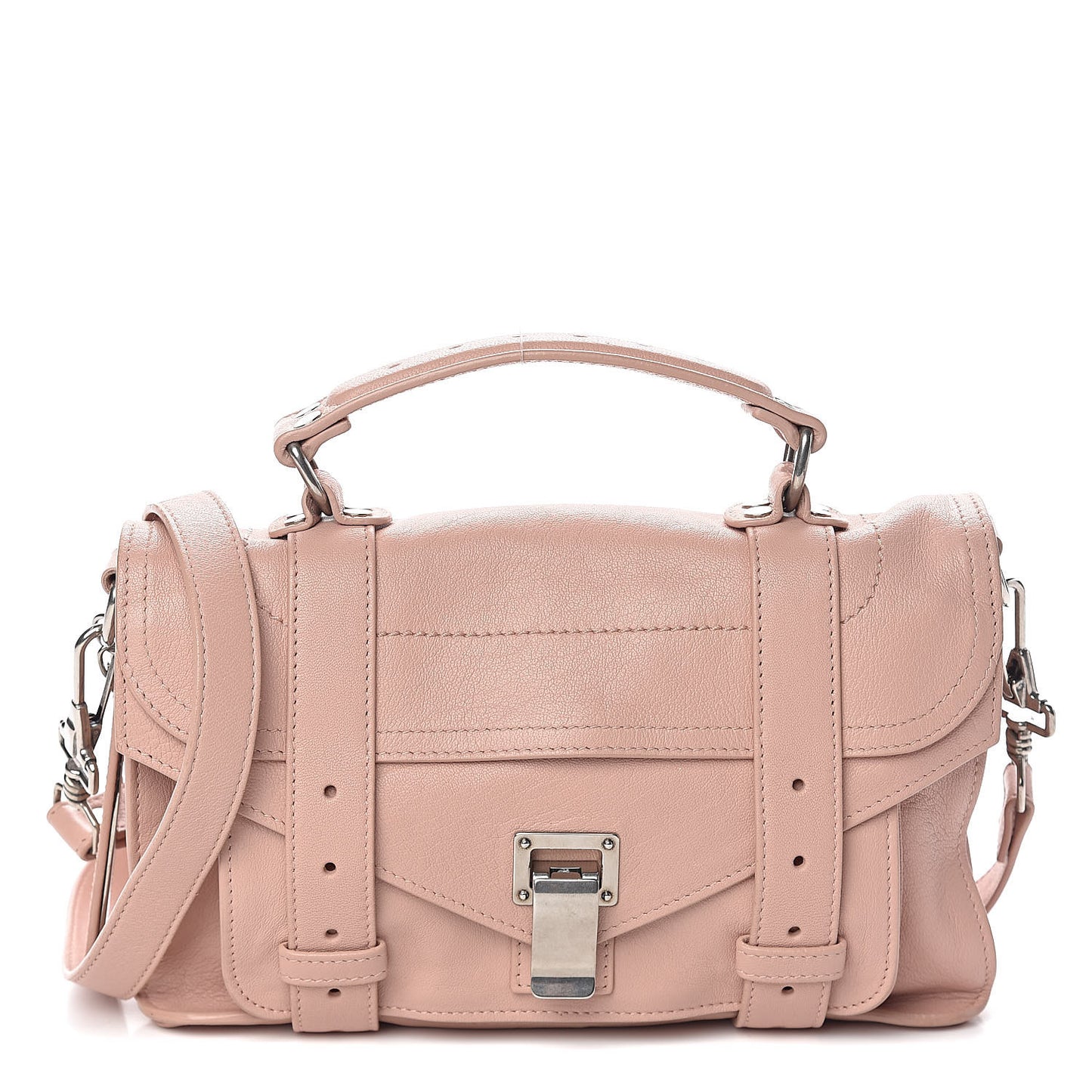 Lambskin Tiny PS1 Satchel Bare