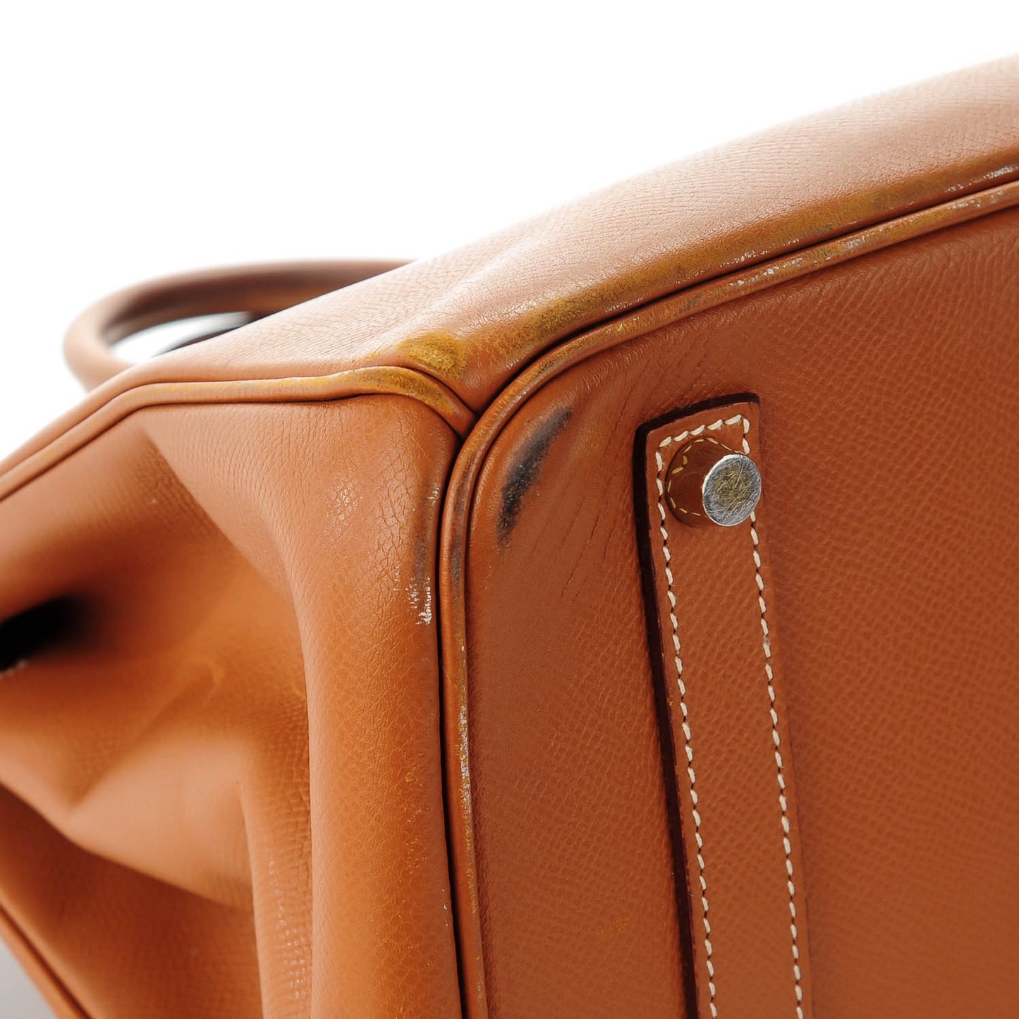 Epsom Birkin 35 Gold
