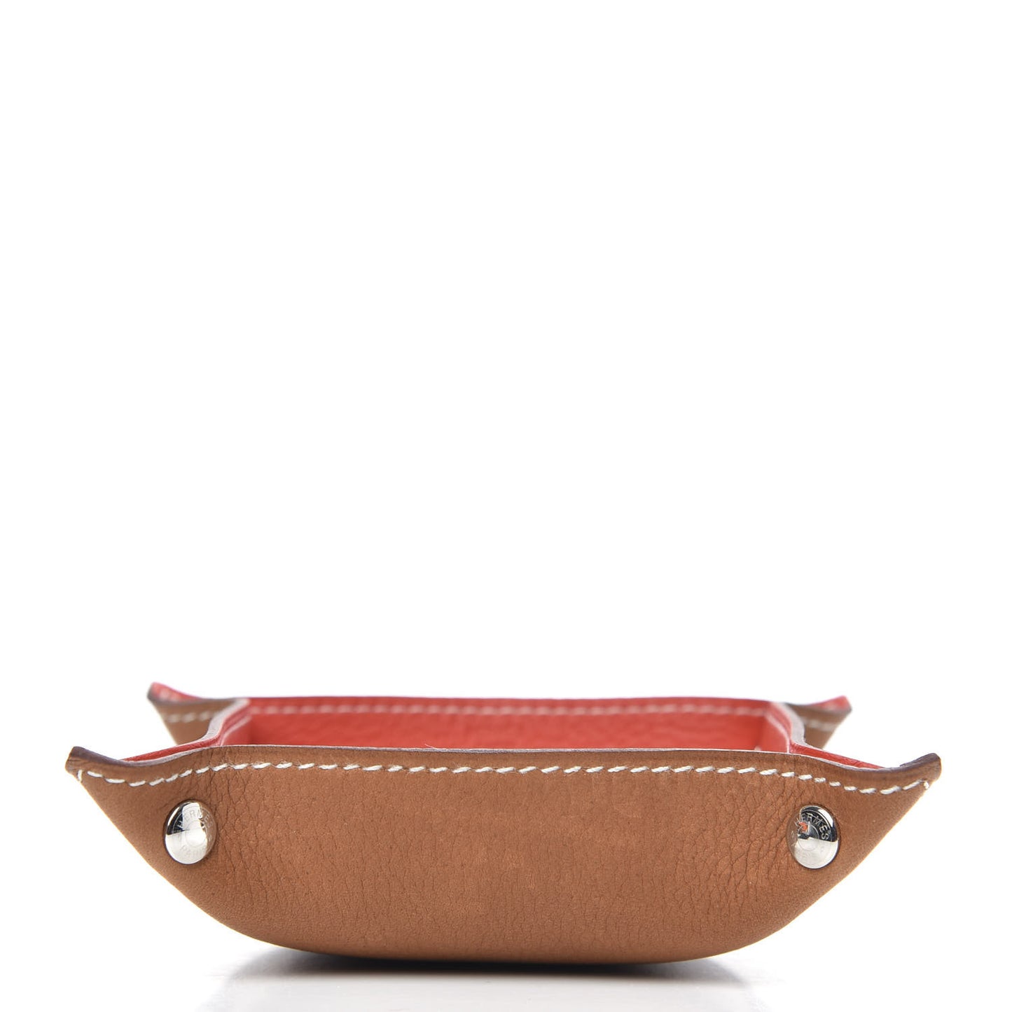 Taurillon Clemence Mises et Relances Change Tray Gold