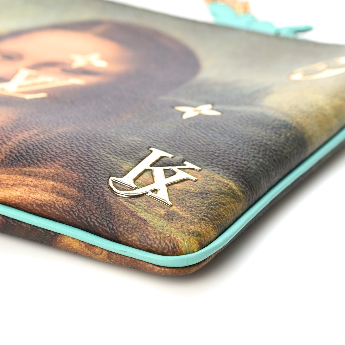 Masters Da Vinci Pochette Clutch Vert D’eau