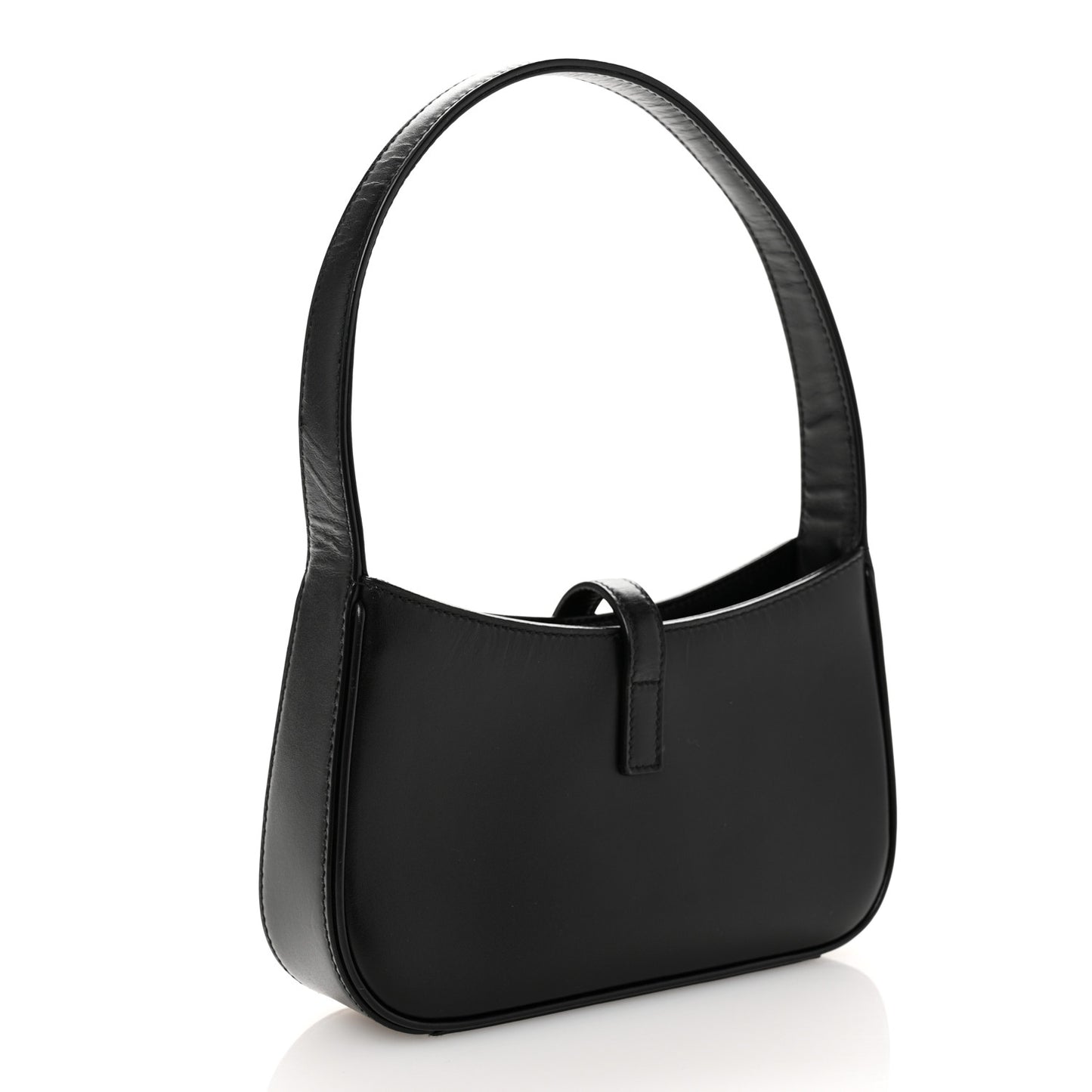 Smooth Calfskin Le 5 A 7 Mini Hobo Black