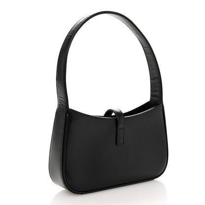 Saint Laurent Smooth Calfskin Le 5 A 7 Mini Hobo Black 3 of 9