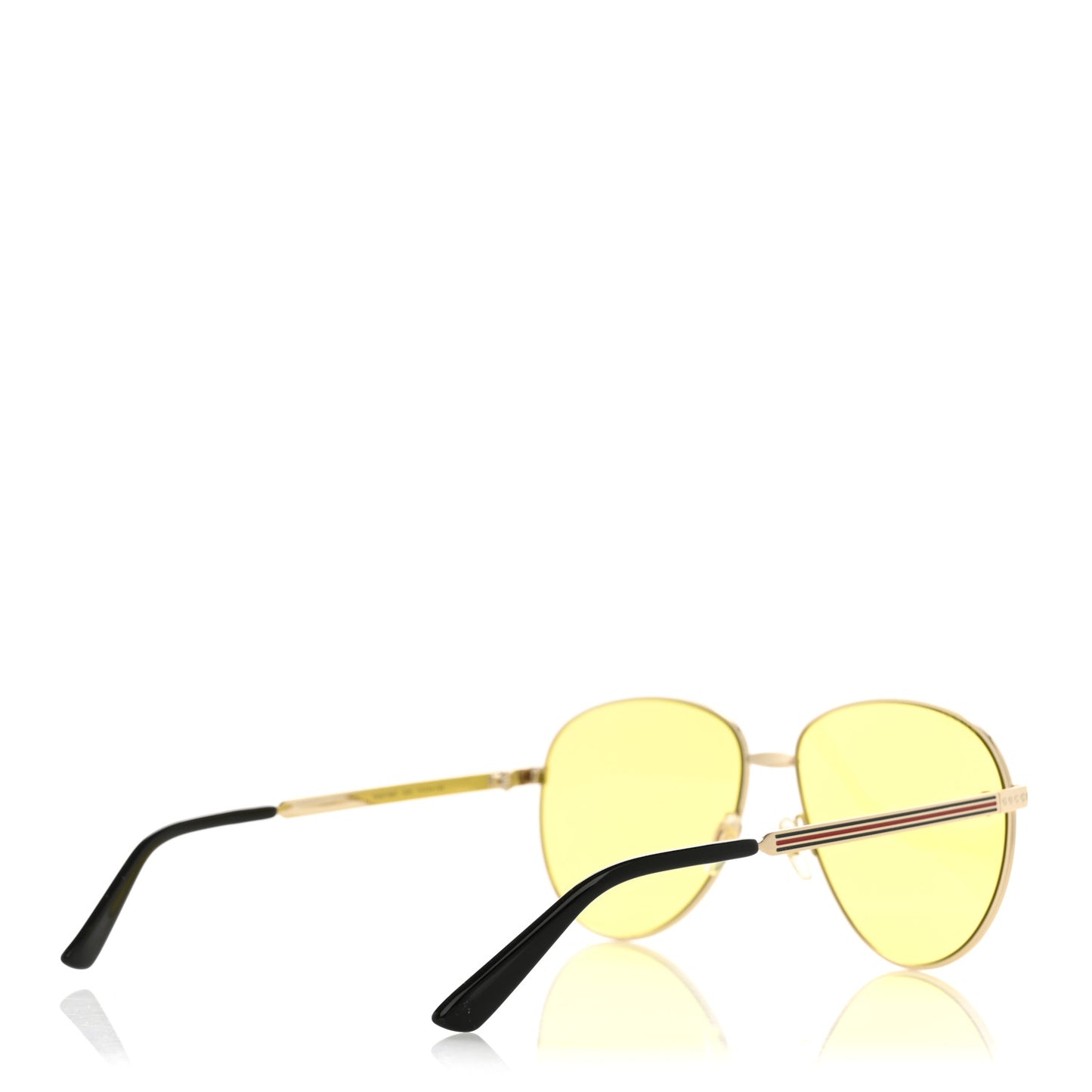 Aviator Sunglasses GG0138S Yellow