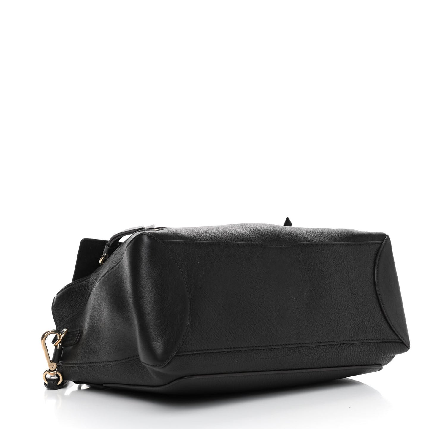 Calfskin Medium Faye Day Shoulder Bag Black