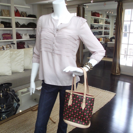 Louis Vuitton Monogram Cerises Bucket Bag 2 of 11