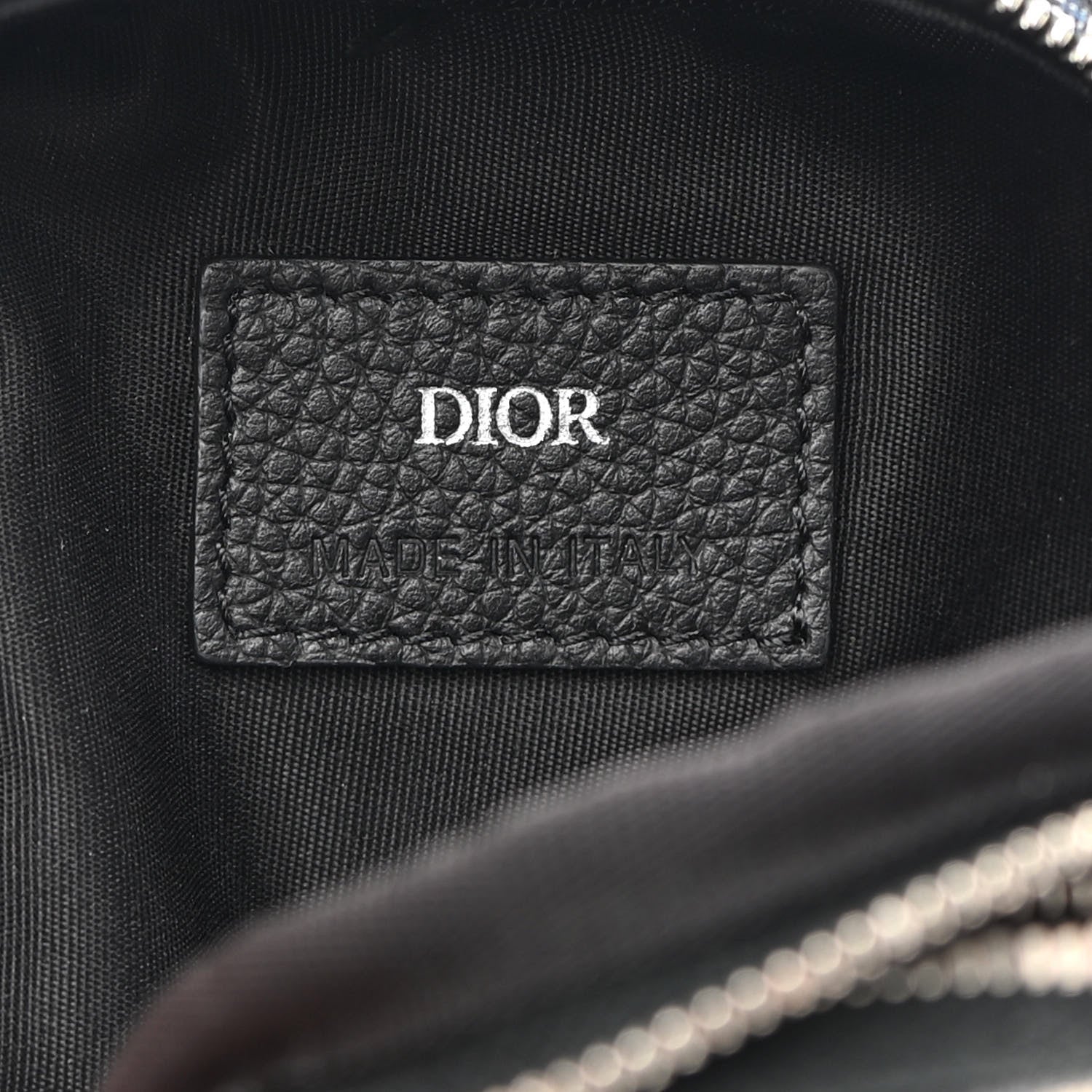 Christian Dior Oblique Crossbody Bag Blue 7 of 9