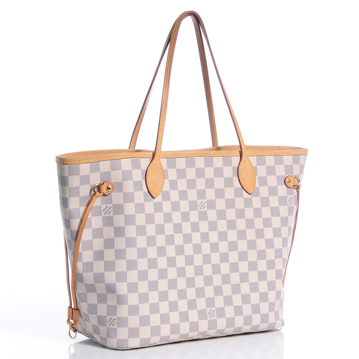 Louis Vuitton Damier Azur Neverfull MM 3 of 10