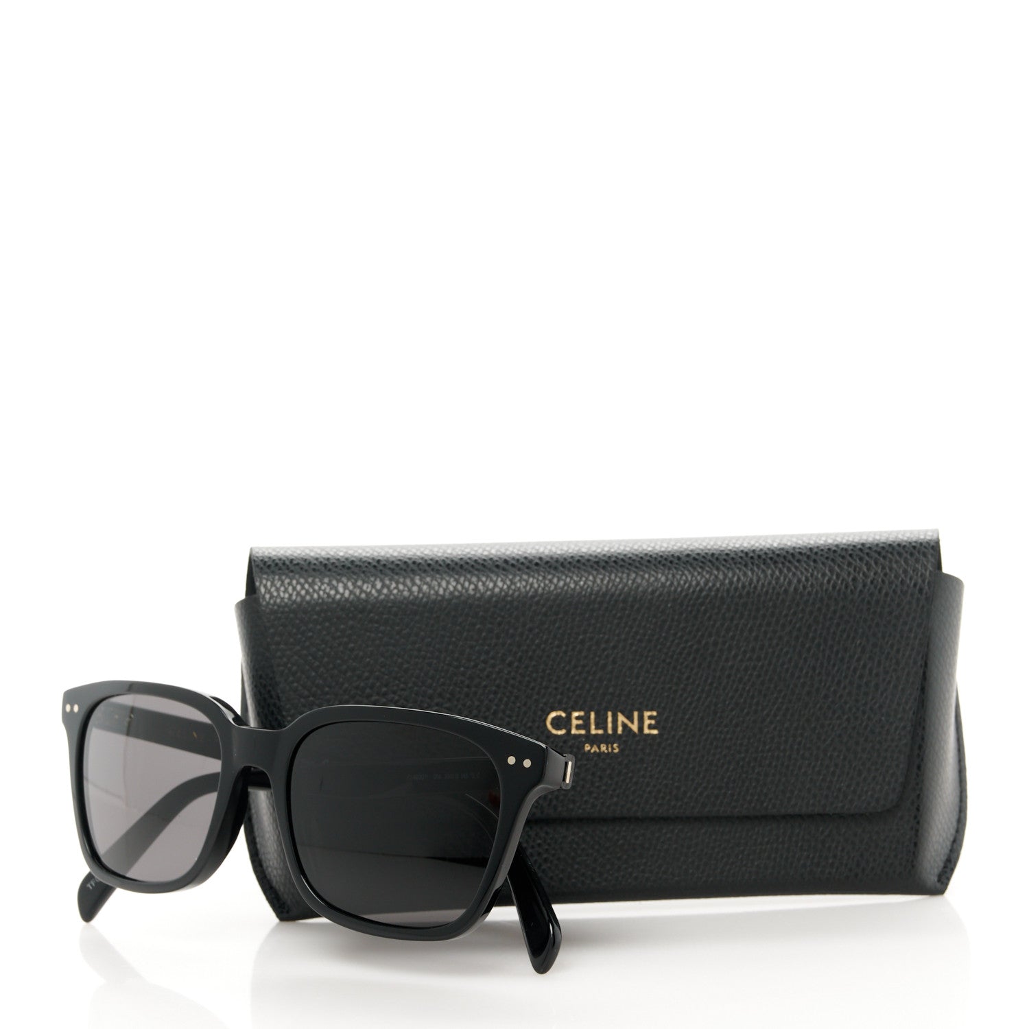 Celine Acetate Polarized Sunglasses CL402071 Black 9 of 9
