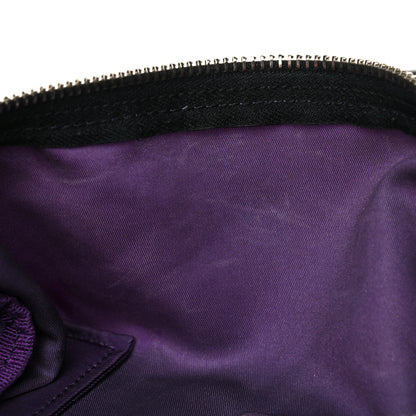 Prada Tessuto Nylon Vernice Bauletto Ciclamino Black 13 of 18