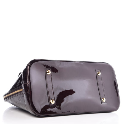 Louis Vuitton Vernis Alma GM Amarante 4 of 9
