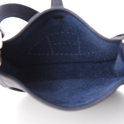 Hermes Taurillon Clemence Evelyne TPM Bleu Nuit 5 of 11