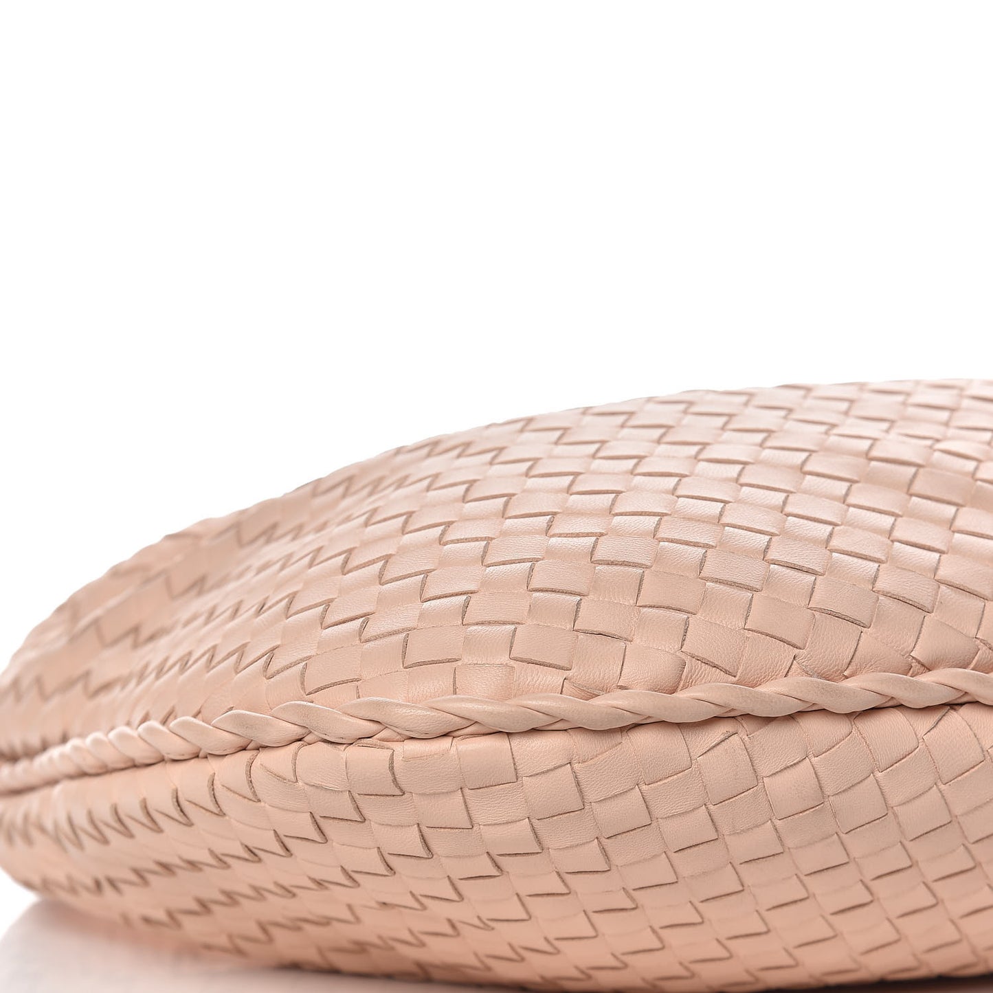 Nappa Intrecciato Medium Veneta Hobo Flamingo