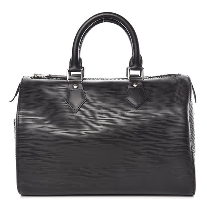 Louis Vuitton Epi Speedy 25 Black 1 of 11
