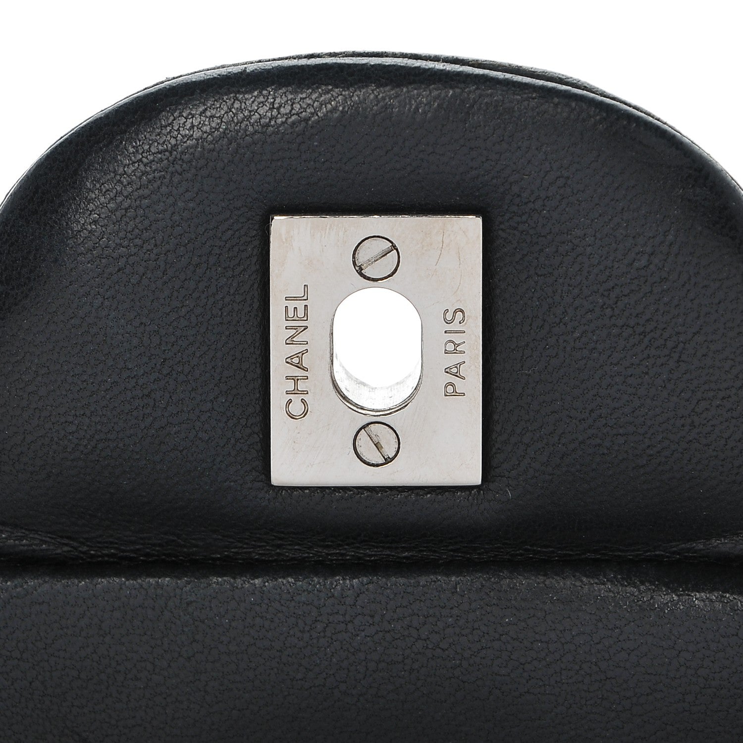 Chanel Lambskin Quilted Jumbo Single Flap Black 10 of 11