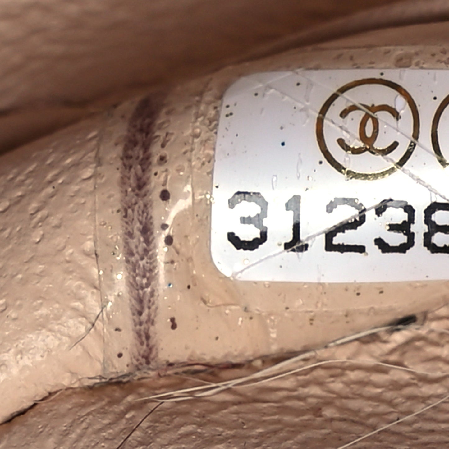 Lambskin Quilted Small Trendy CC Dual Handle Flap Bag Beige