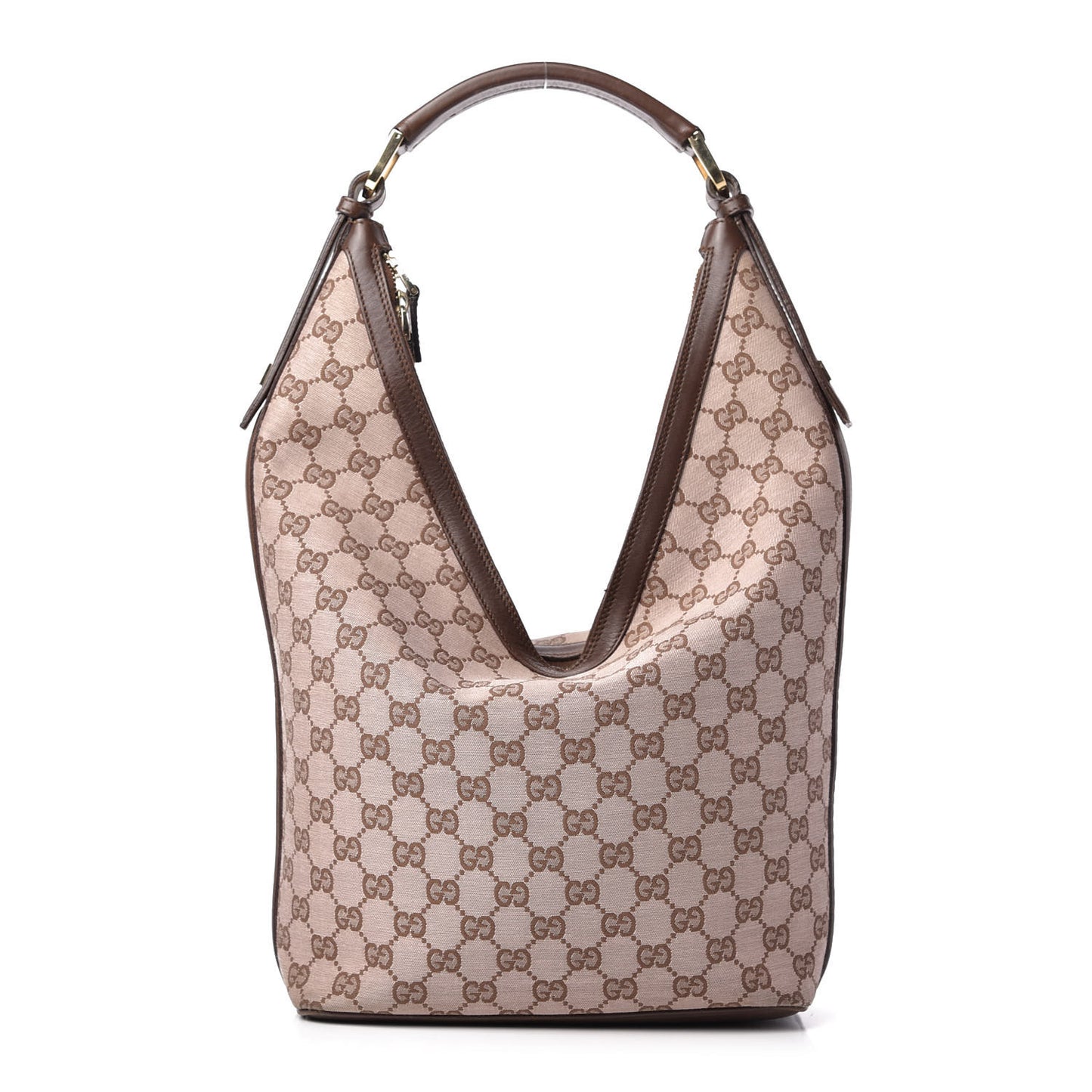 Monogram Hobo Dark Brown