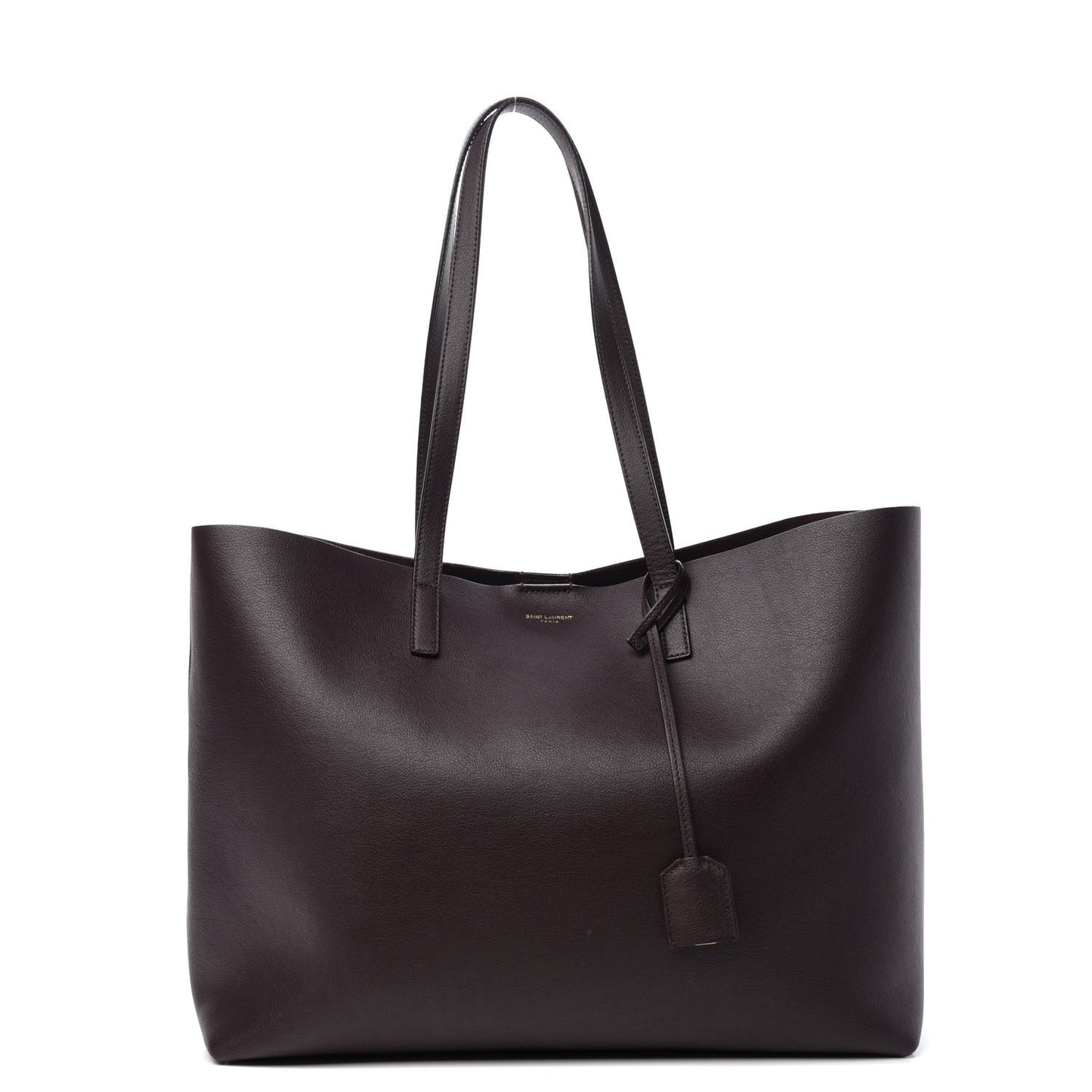 Calfskin Large Shopping Tote Amaranto