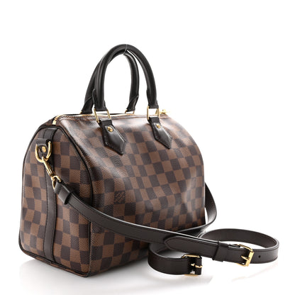 Louis Vuitton Damier Ebene Speedy Bandouliere 25 3 of 11