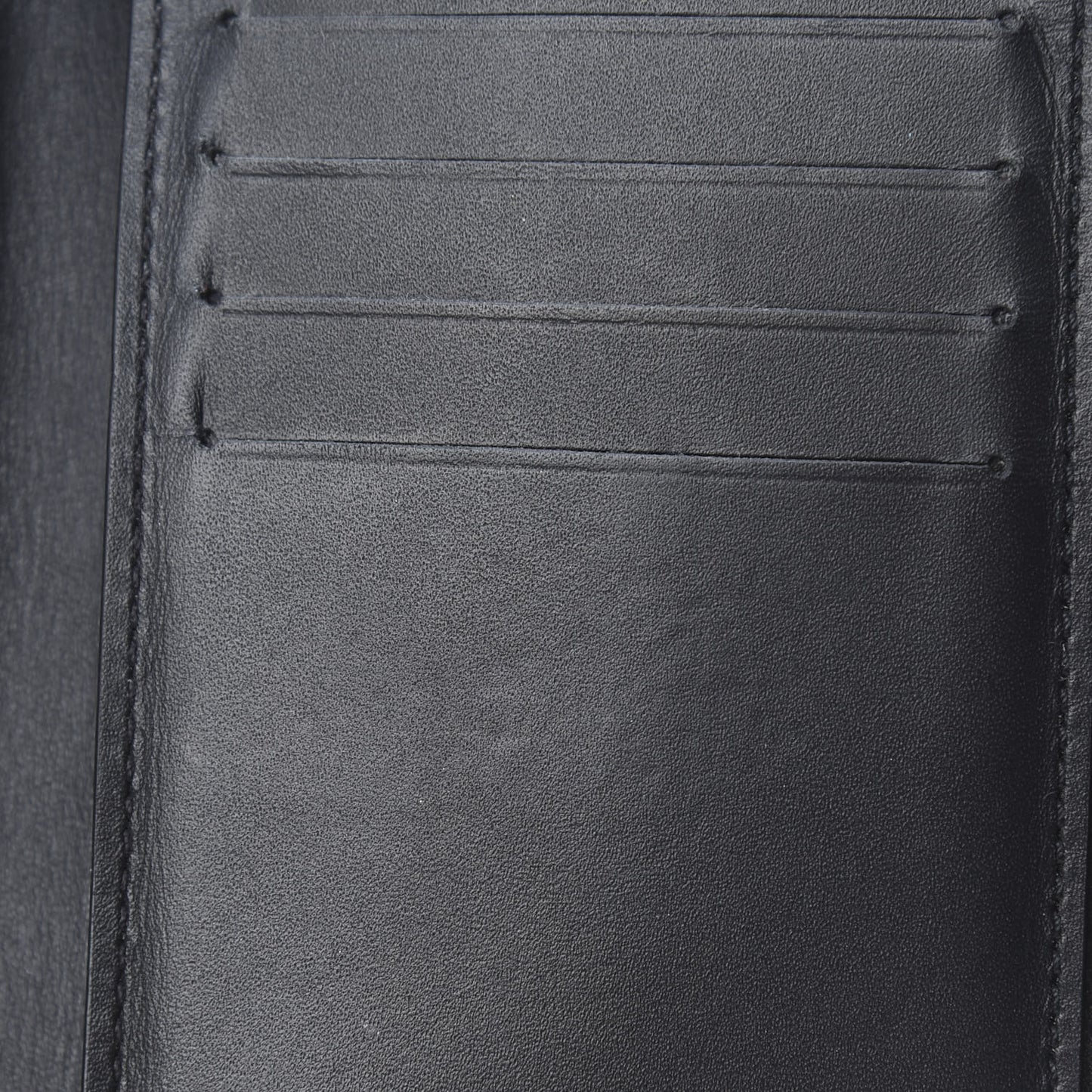 Monogram Flower Lock Compact Wallet Black