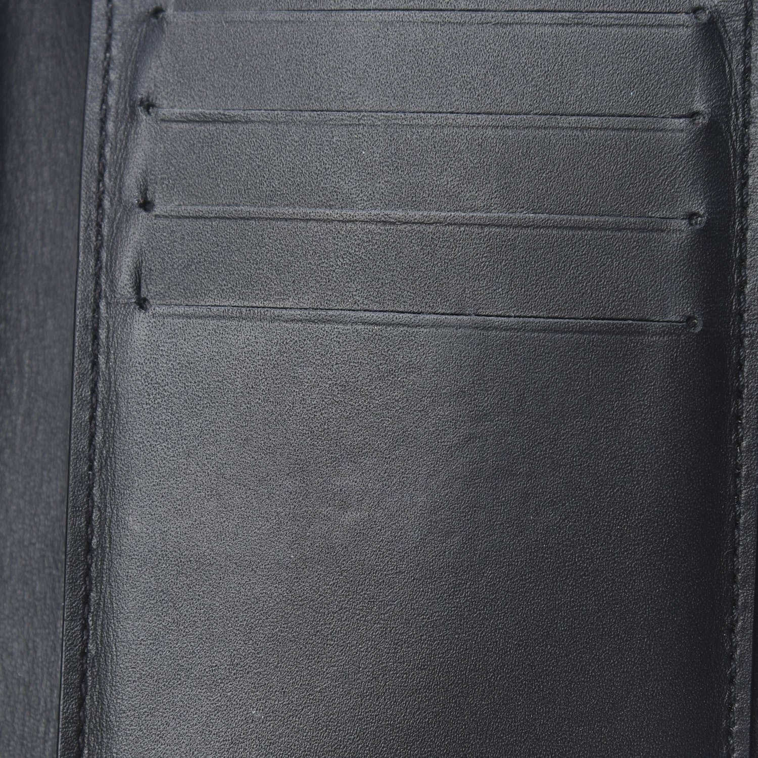 Louis Vuitton Monogram Flower Lock Compact Wallet Black 9 of 13