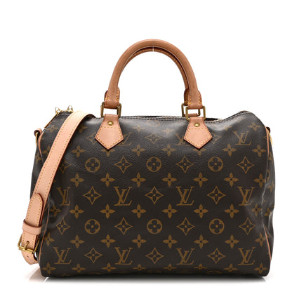 Louis Vuitton Monogram Speedy Bandouliere 30 1 of 10