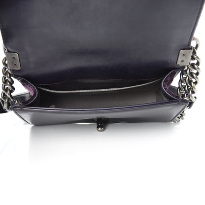 Chanel Velvet Quilted Small Boy Flap Purple 5 of 13