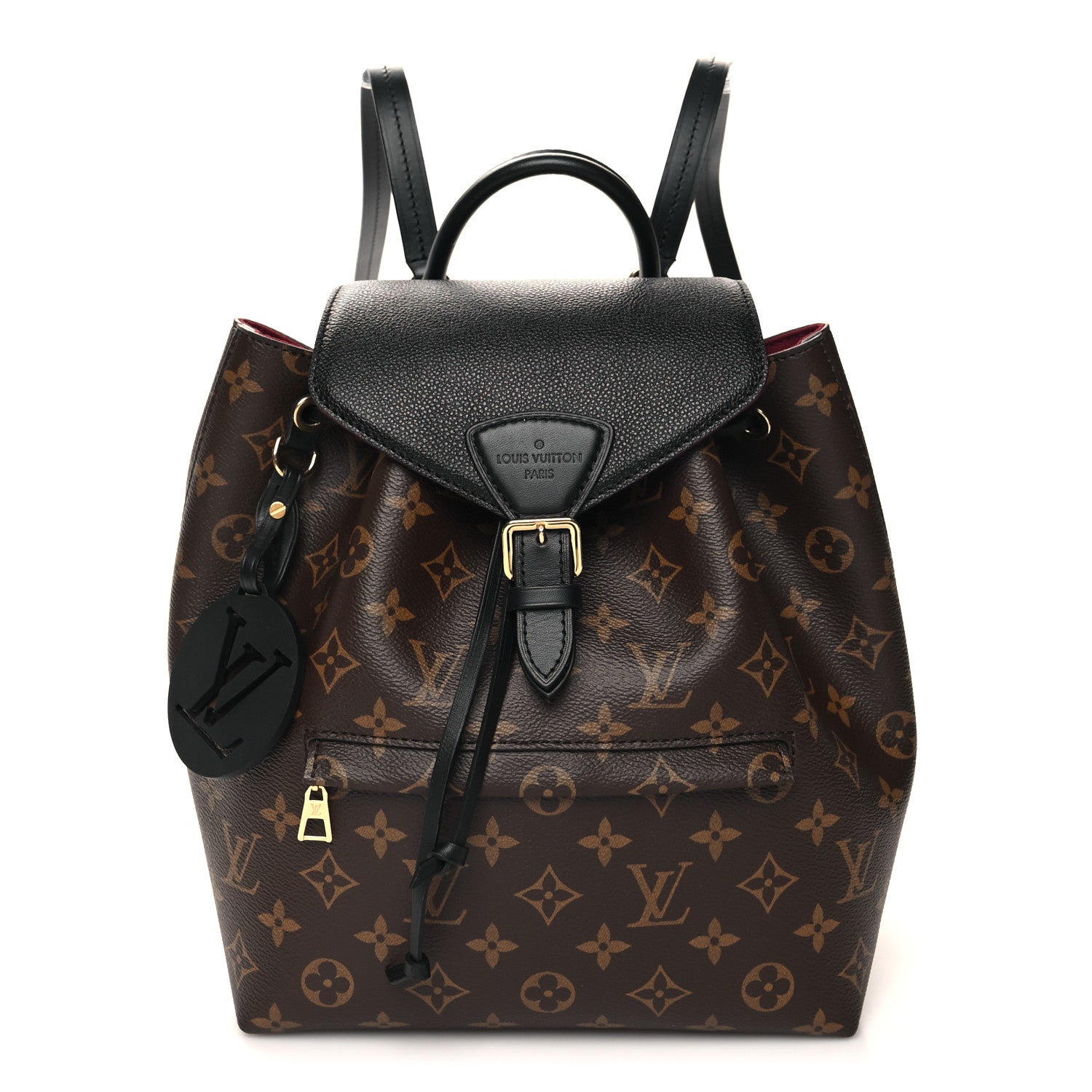 Louis Vuitton Monogram Montsouris PM Black 1 of 9
