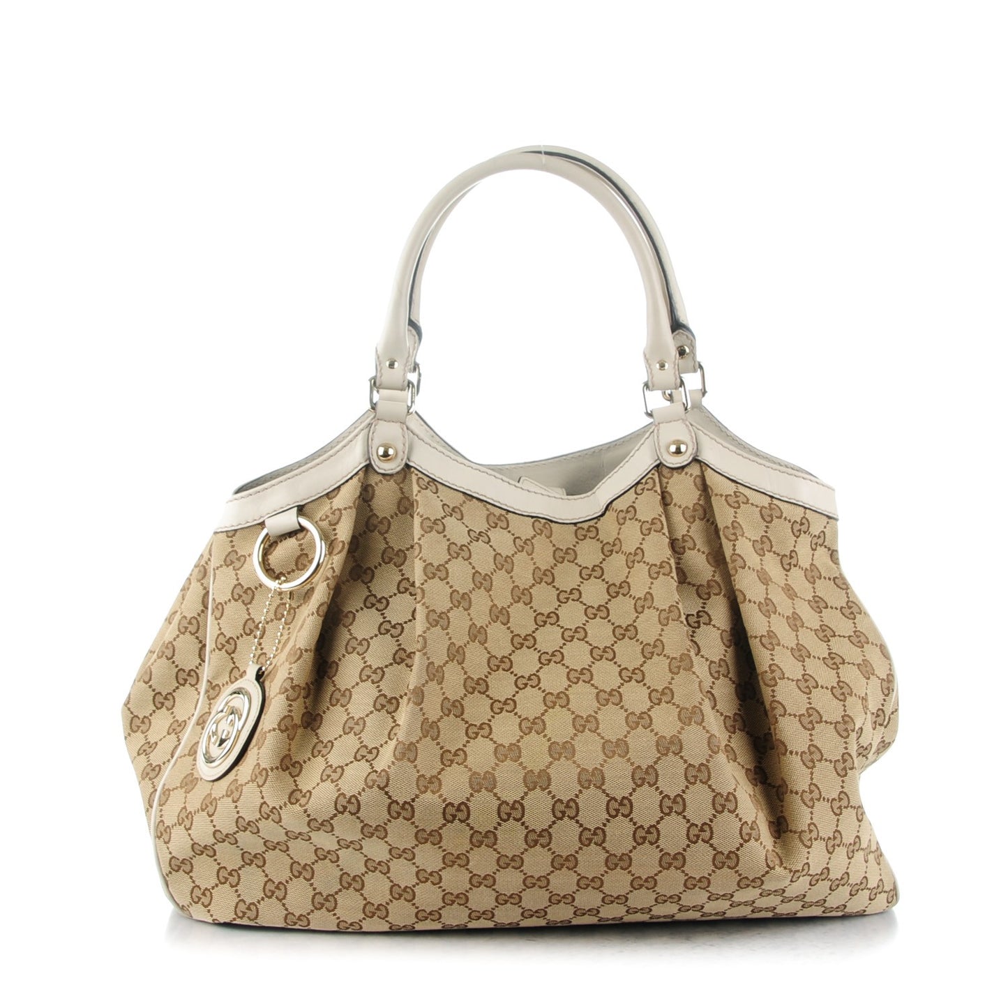 Monogram Large Sukey Tote Off White