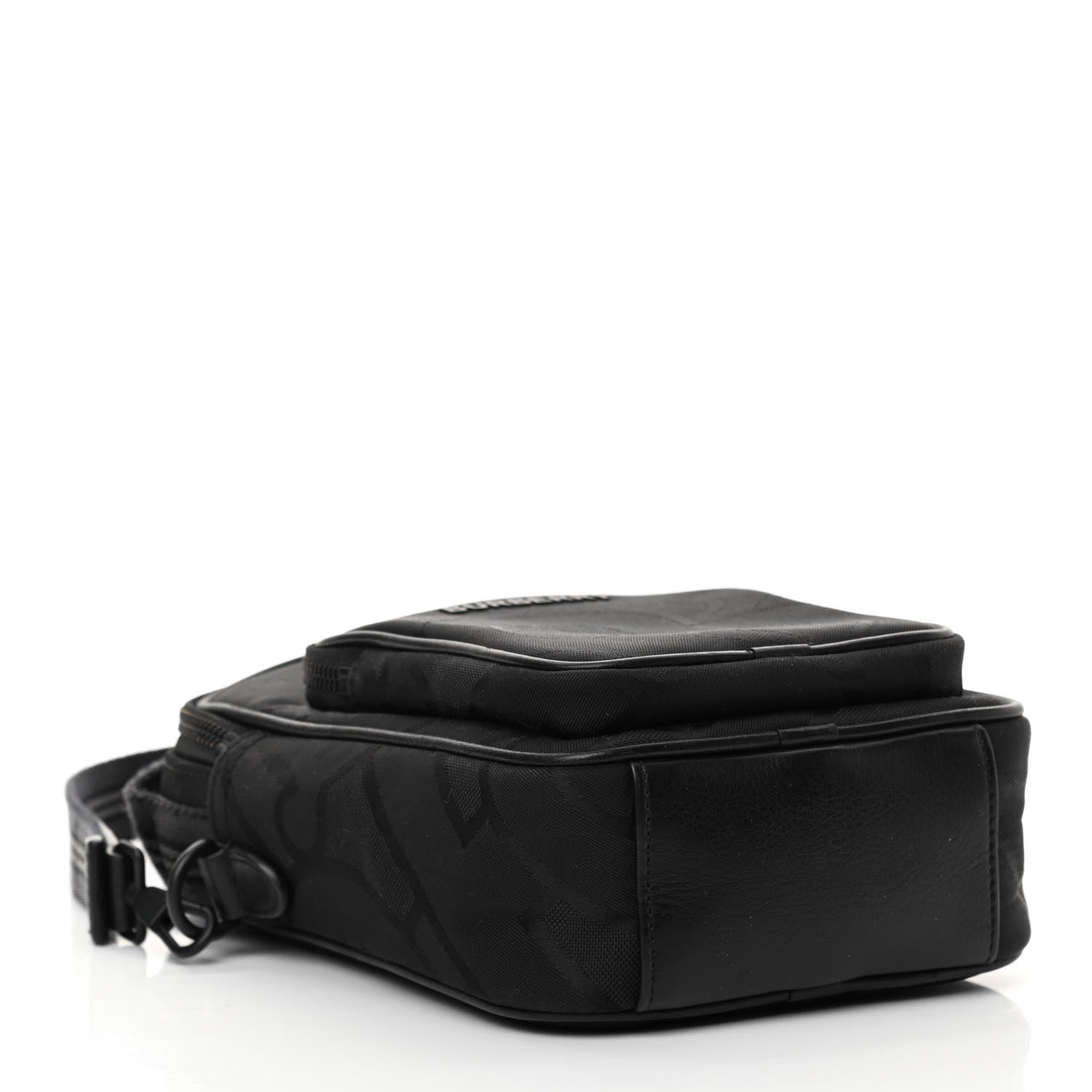 Burberry Jacquard Logo TB Crossbody Bag Black 4 of 10