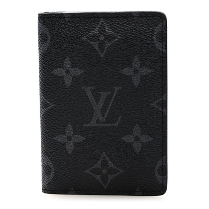 Louis Vuitton Monogram Eclipse Pocket Organizer NM 1 of 7