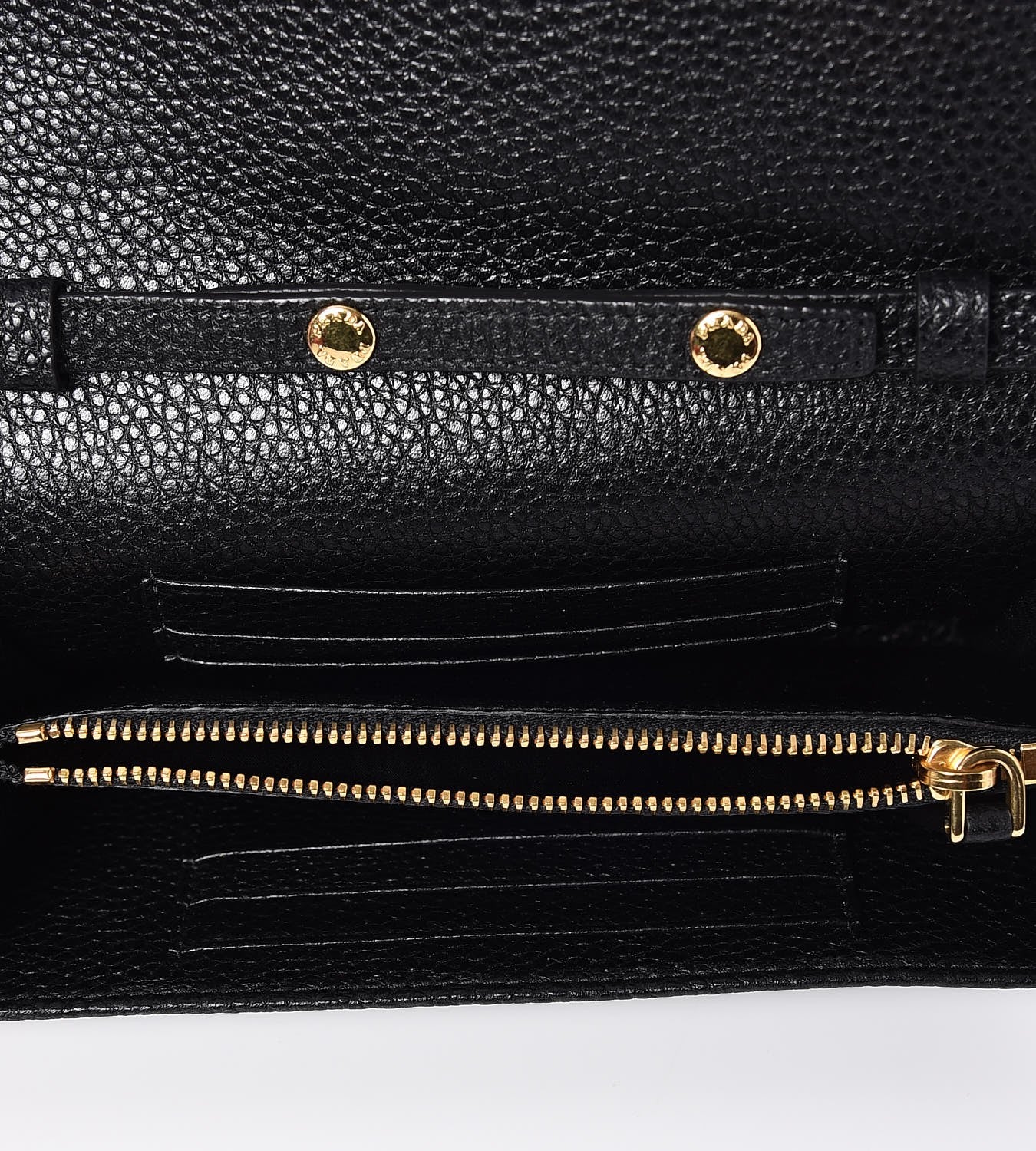 Prada Vitello Grain Mini Crossbody Wallet Nero Black 5 of 8