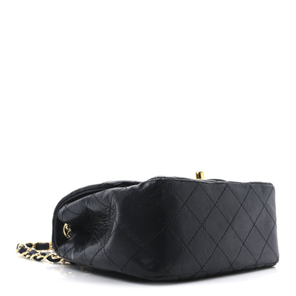 Chanel Lambskin Quilted Mini Square Flap Black 4 of 10